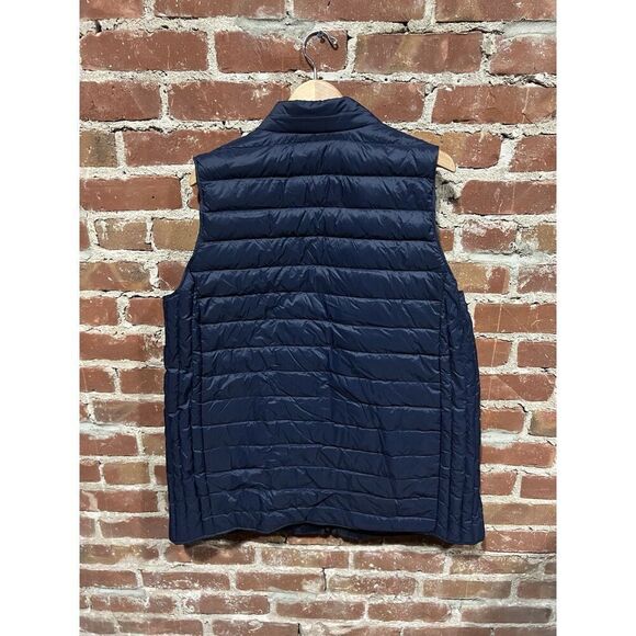 J. Jill Womens Blue Full Zip Quilted Sleeveless Down Vest Plus Size 2X - Picture 2 of 3